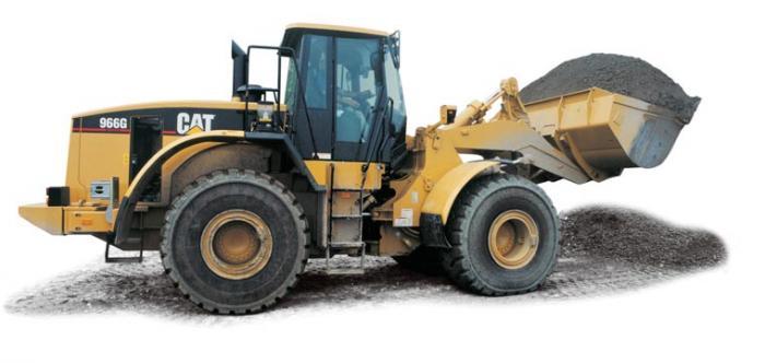 Колесные погрузчики Caterpillar 966 G StVZO 67686