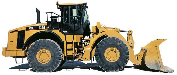 Колесные погрузчики Caterpillar 980H 67530