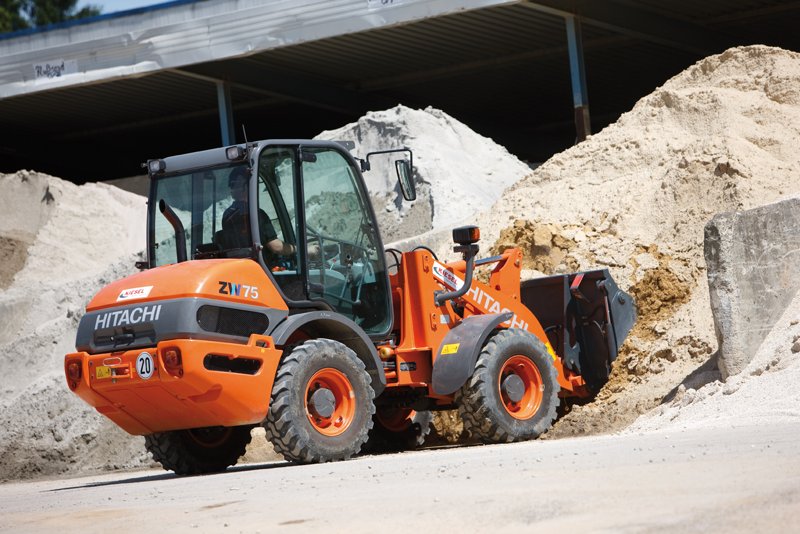 Колесные погрузчики Hitachi ZW 75 74711