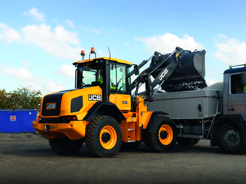 Колесные погрузчики JCB 411 HT 41518
