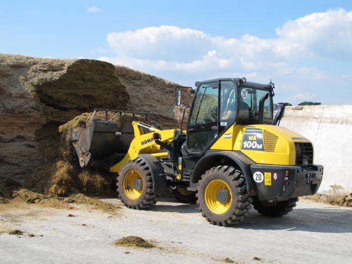Колесные погрузчики Komatsu WA100M-6 40916