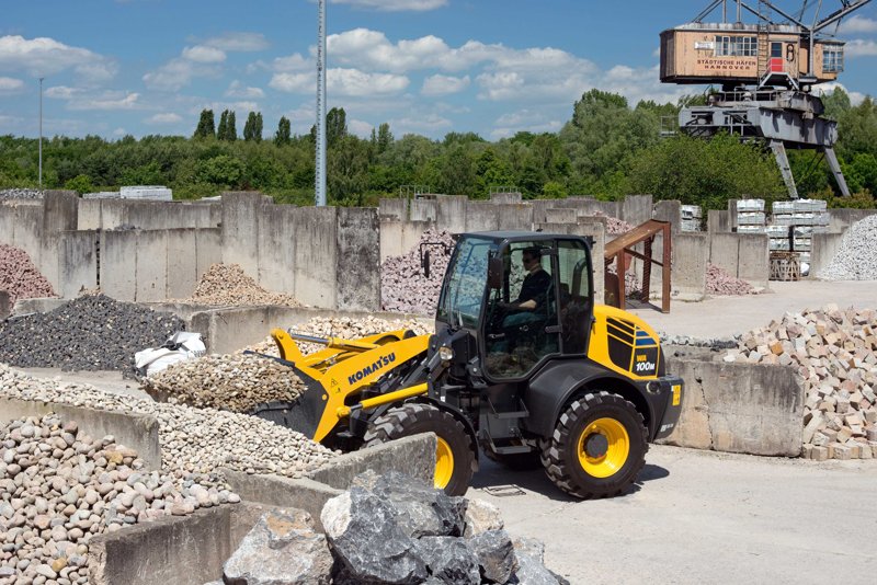 Колесные погрузчики Komatsu WA100M-7 40971
