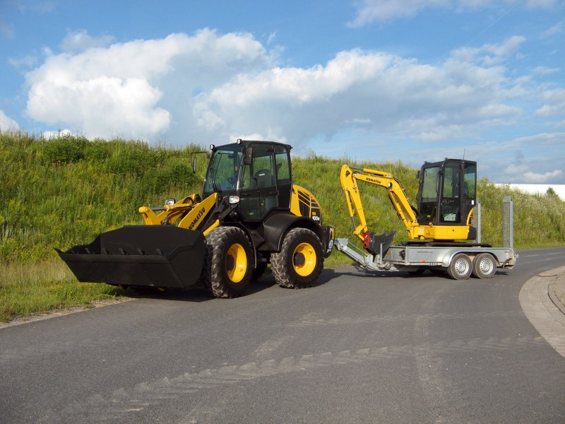 Колесные погрузчики Komatsu WA100M-7 40972