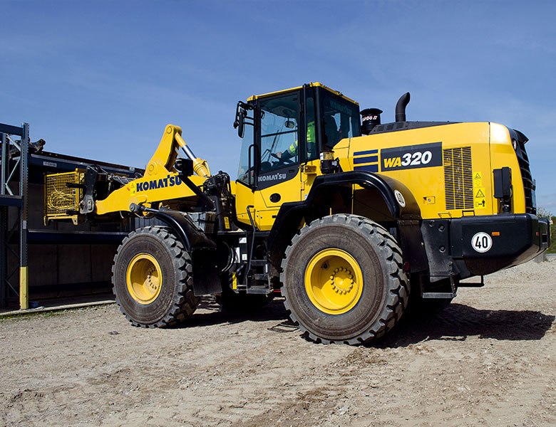 Колесные погрузчики Komatsu WA320-8E0 74625