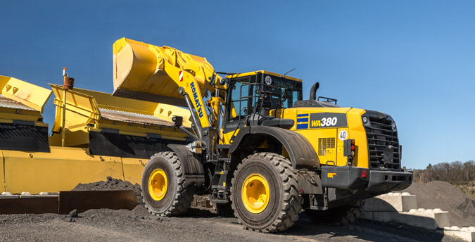 Колесные погрузчики Komatsu WA380-8E0 74582