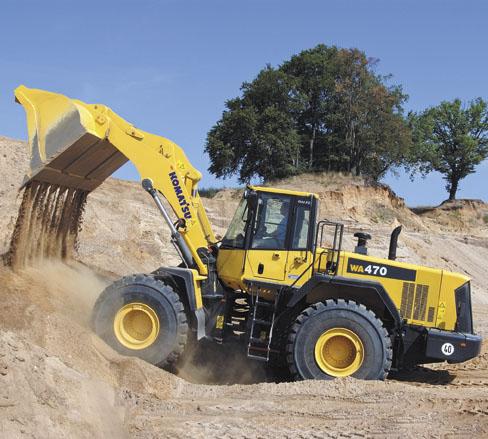 Колесные погрузчики Komatsu WA470-3 Magnum active 40897
