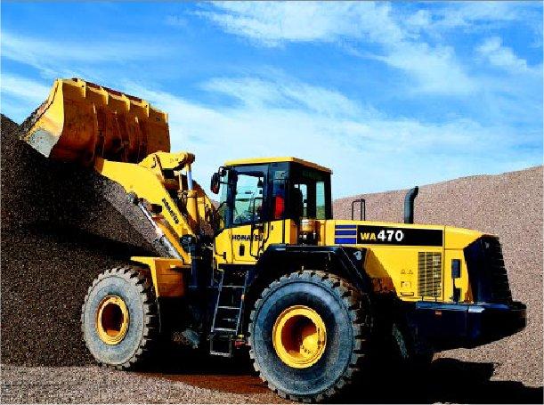 Колесные погрузчики Komatsu WA470-5 74631