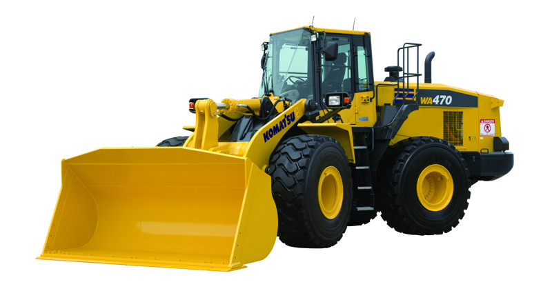Колесные погрузчики Komatsu WA470-7 40956