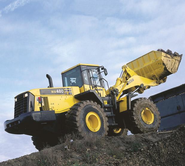 Колесные погрузчики Komatsu WA480-5 40881