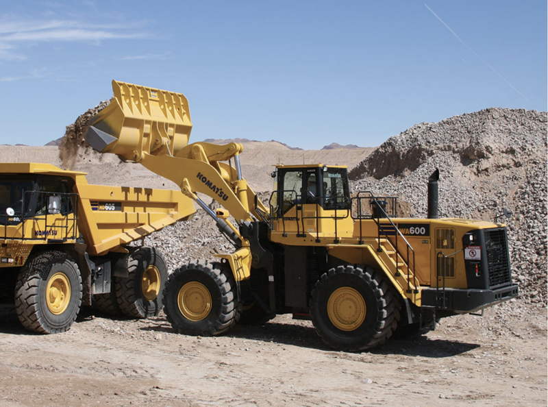 Колесные погрузчики Komatsu WA600-6 40878