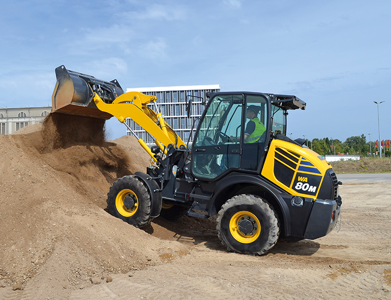 Колесные погрузчики Komatsu WA80M-8E0 74683