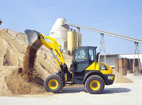 Колесные погрузчики Komatsu WA90-6 40950