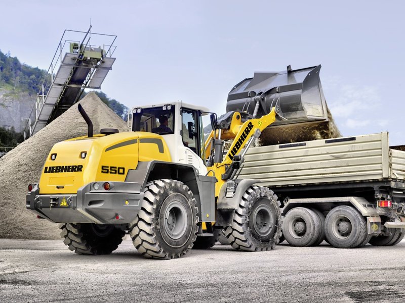 Колесные погрузчики Liebherr L 550 36317
