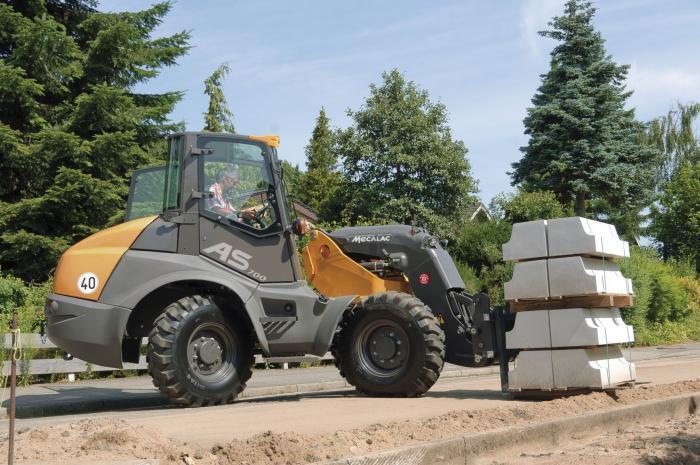Колесные погрузчики Mecalac AS 700 41631