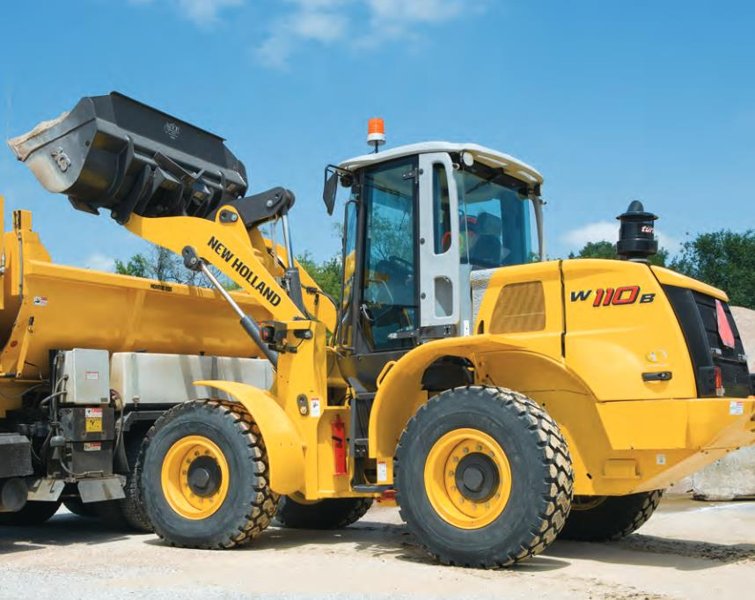 Колесные погрузчики New Holland W110B 75986