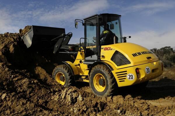 Колесные погрузчики New Holland W80B TC 75848