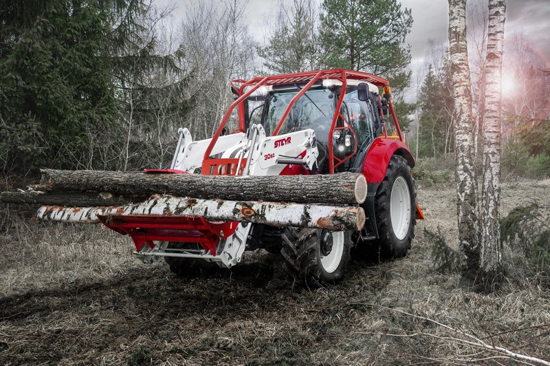 Коммунальный тягач Steyr 4110 Profi ET Basis 60647
