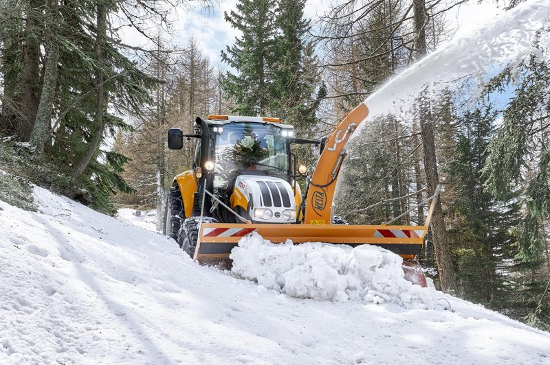 Коммунальный тягач Steyr 4115 Multi ET Profi 60552