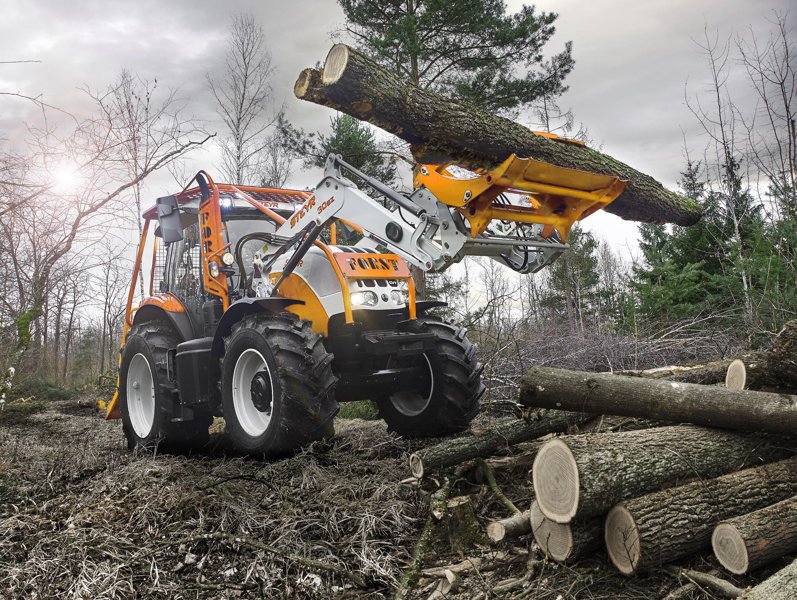 Коммунальный тягач Steyr 6170 CVT ET Profi 60509