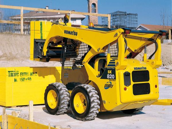 Компактные погрузчики Komatsu SK820-5 77494