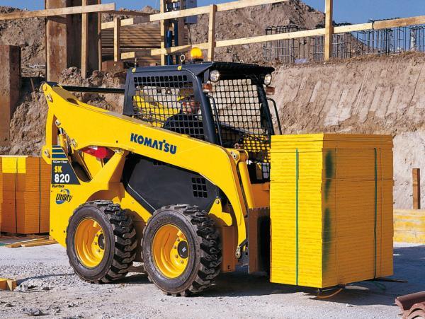 Компактные погрузчики Komatsu SK820-5 77495