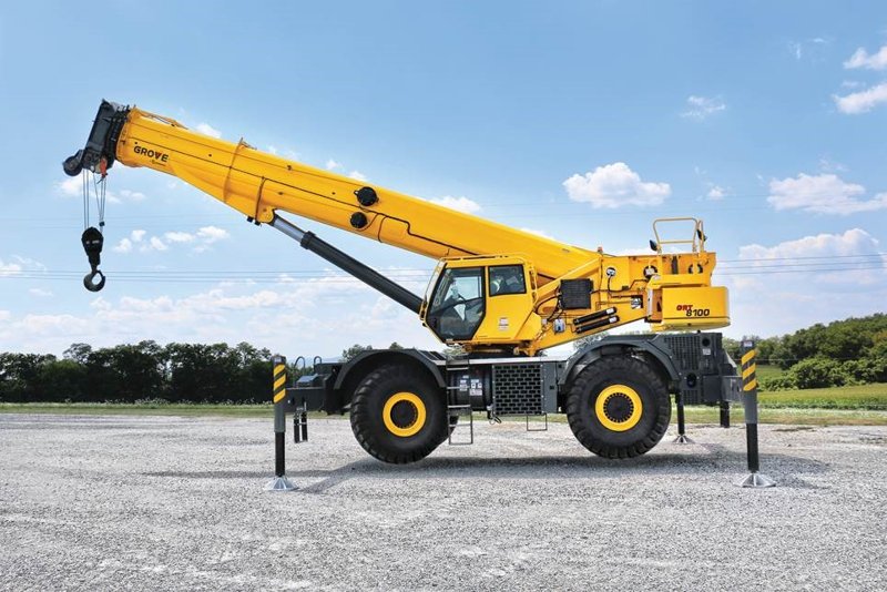 Компактный мобильный кран Grove GRT880 28952