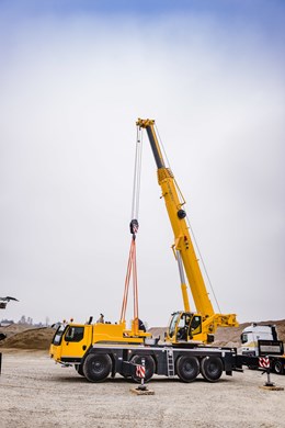 Мобильный кран повышенной проходимости Liebherr LTM 1090-4.2 1837