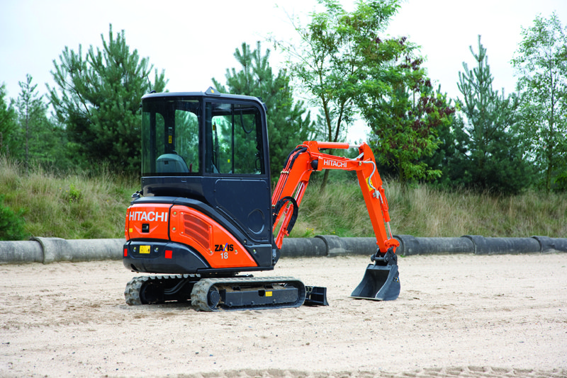 Мини-экскаваторы Hitachi ZX 18-3 73838