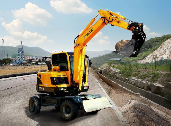 Мини-экскаваторы Hyundai R 55 W-9 73791