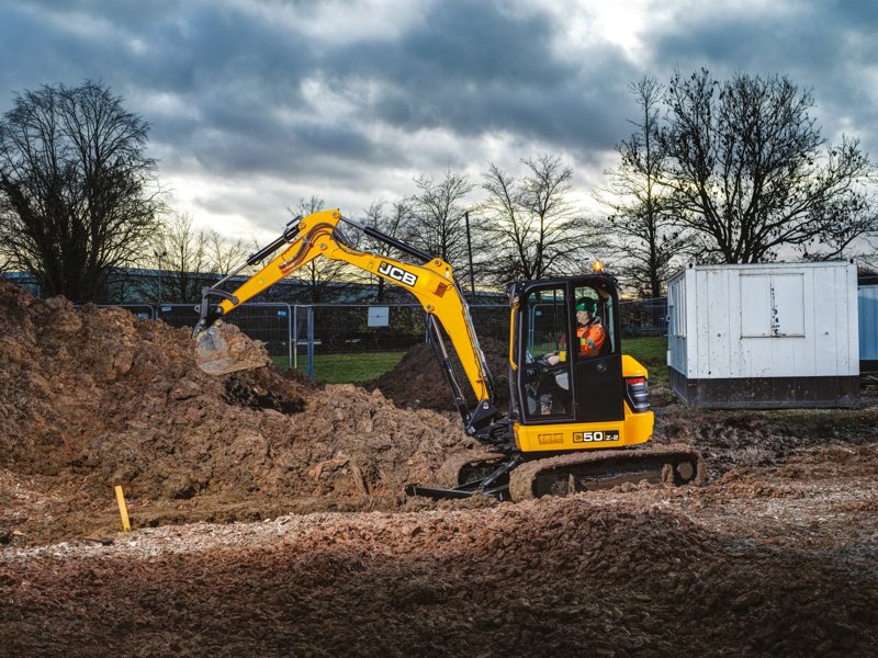 Мини-экскаваторы JCB 50Z-2 491