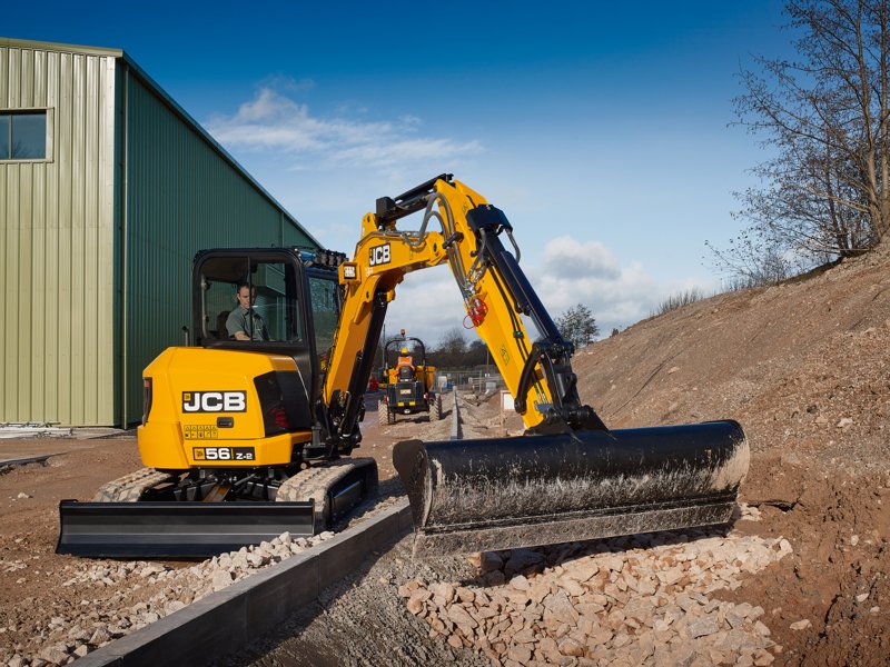 Мини-экскаваторы JCB 56Z-2 501