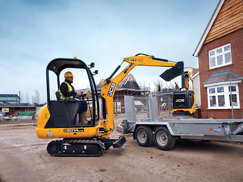 Мини-экскаваторы JCB 8014 40134