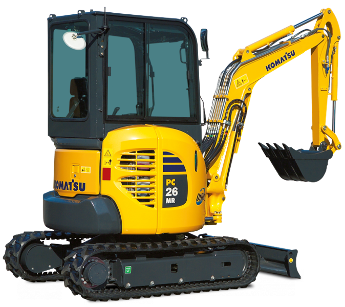 Мини-экскаваторы Komatsu PC26MR-3 68045