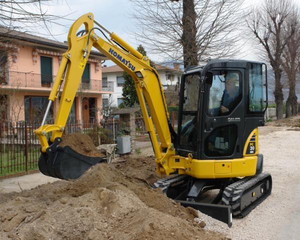 Мини-экскаваторы Komatsu PC30MRx 36454