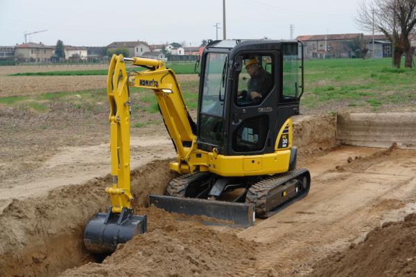 Мини-экскаваторы Komatsu PC30MRx 36456