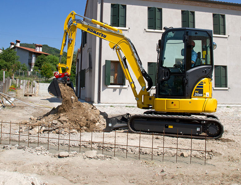 Мини-экскаваторы Komatsu PC35MR-5 36459