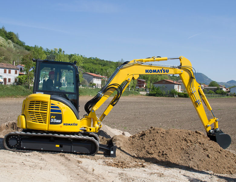Мини-экскаваторы Komatsu PC55MR-5E0 36479