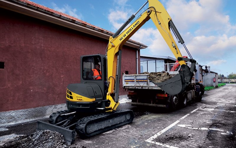 Мини-экскаваторы New Holland E 45 SR 40293