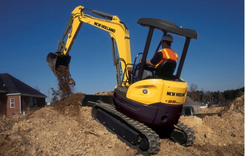 Мини-экскаваторы New Holland E29B SR 73991