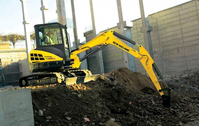 Мини-экскаваторы New Holland E39B SR 73998