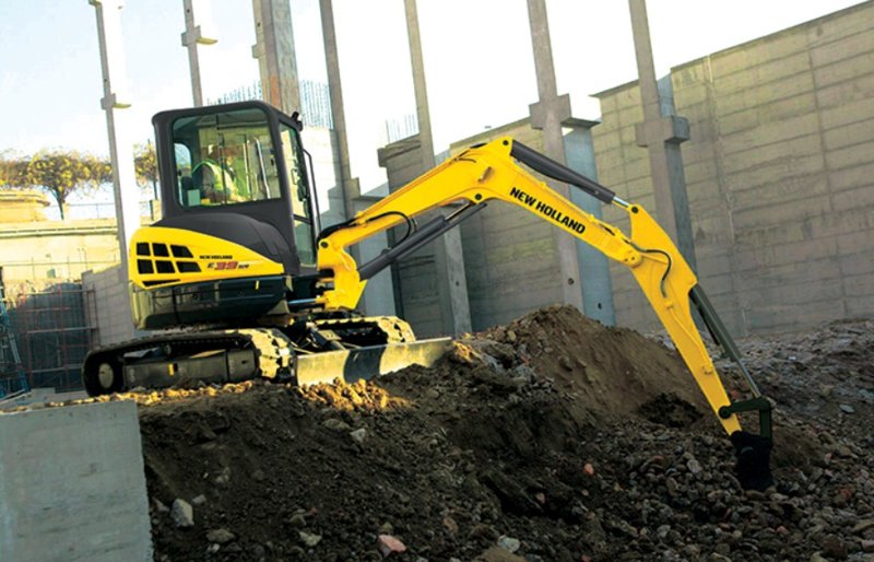 Мини-экскаваторы New Holland E39B SR 73999