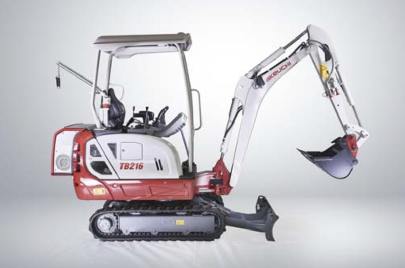 Мини-экскаваторы Takeuchi TB 216 Hybrid 40159
