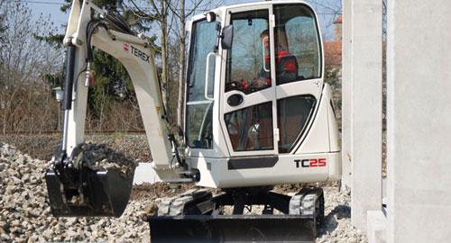 Мини-экскаваторы Terex TC 25 74056