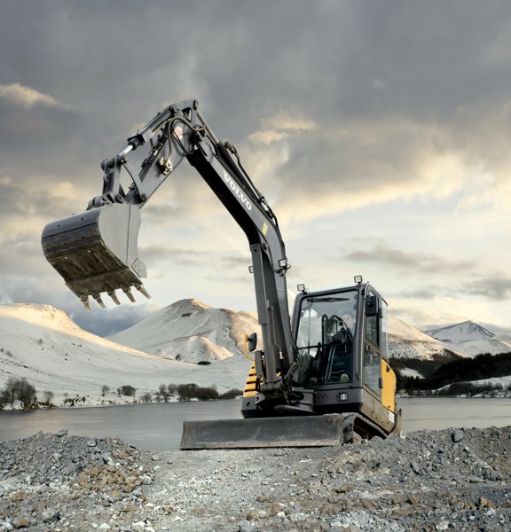 Мини-экскаваторы Volvo EC55C 74243