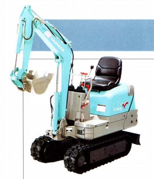 Мини-экскаваторы Yanmar B 08 R 36438