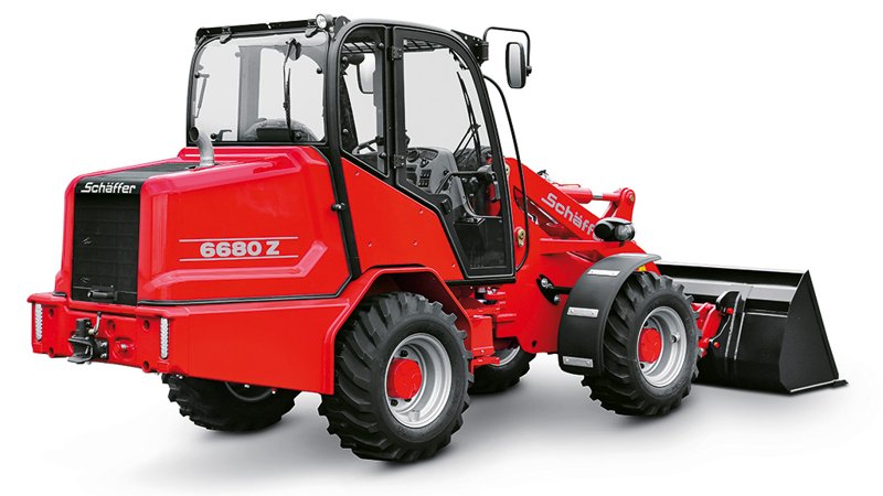 Мини фронтальный погрузчик Schäffer 6680 Z 44128