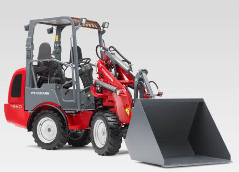 Мини фронтальный погрузчик Weidemann 1260 79726
