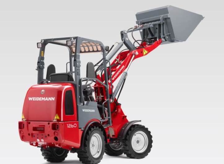 Мини фронтальный погрузчик Weidemann 1260 79728