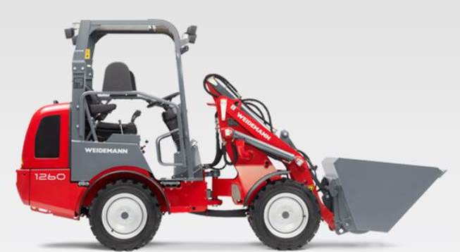 Мини фронтальный погрузчик Weidemann 1260 79729
