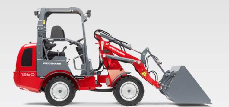 Мини фронтальный погрузчик Weidemann 1260 79730